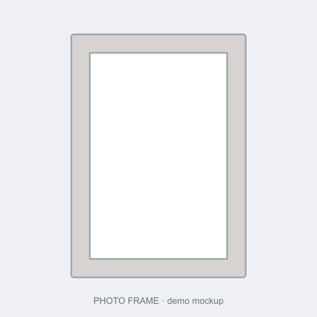 Walnut Photo Frame